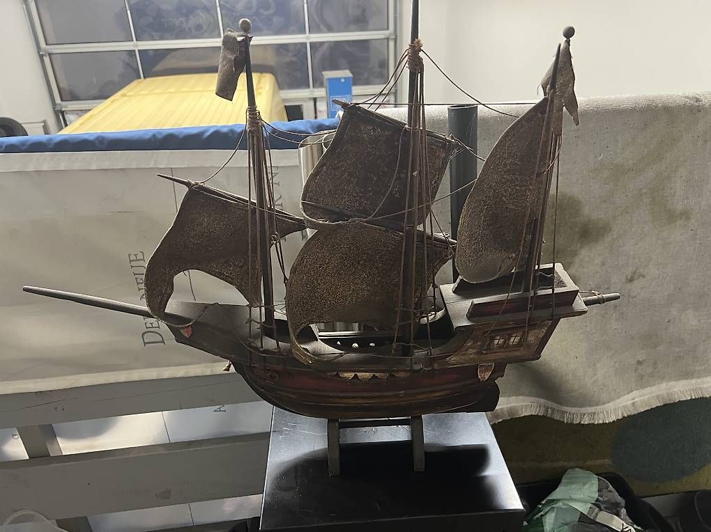 Kit di modellismo & Modellini statici: Modellsegelschiff aus Holz – Usato da Frenkendorf venduto da autodiscount4123 1