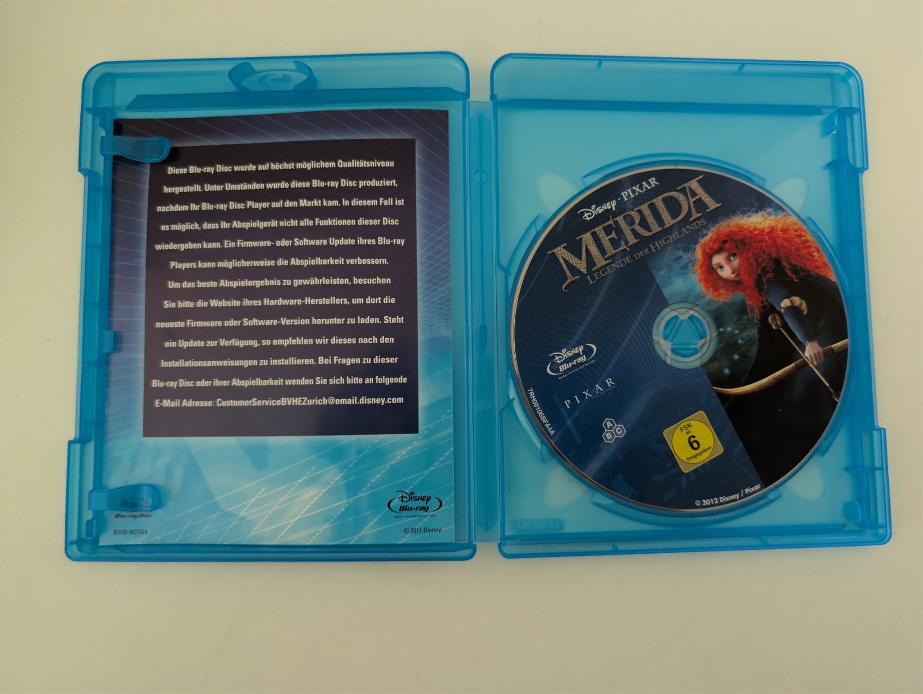 Tutti i DVDs: Merida – Legende der Highlands – Usato da Zürich venduto da eflohmi 1