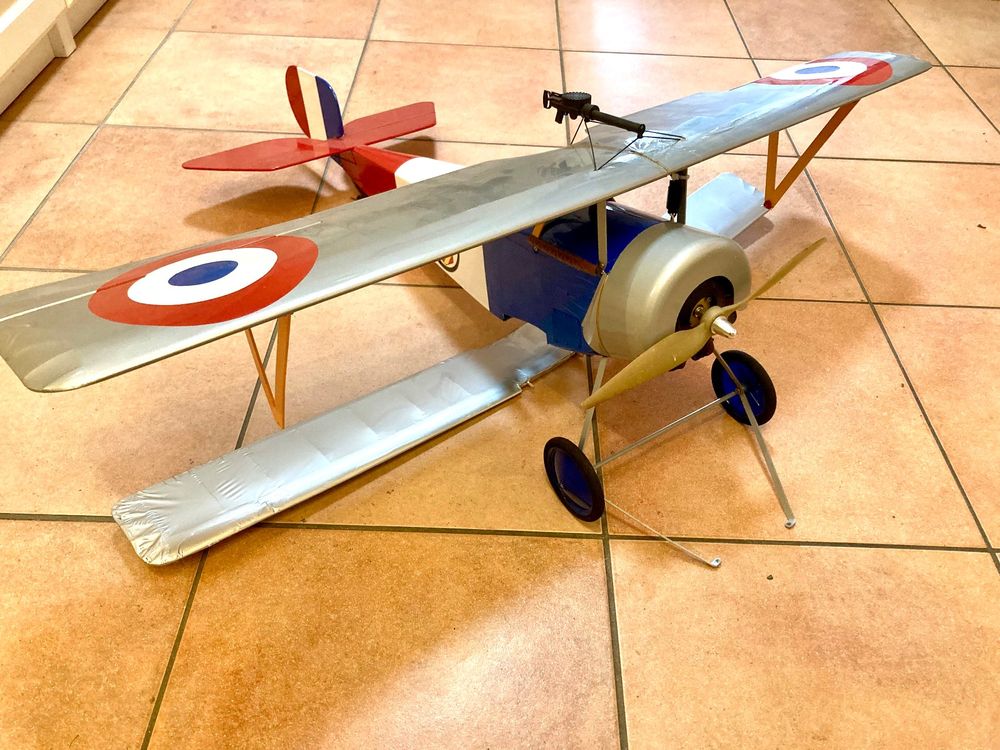 DC avion bi-plan 1920 / jouet ancien