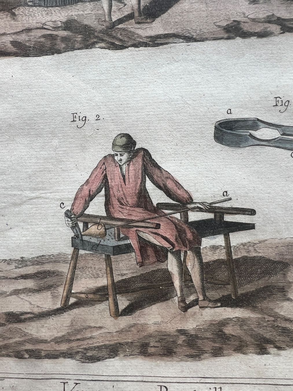 Gravures: Antik Stich mit Rahmen – D'occasion à Riva San Vitale par AM25 3