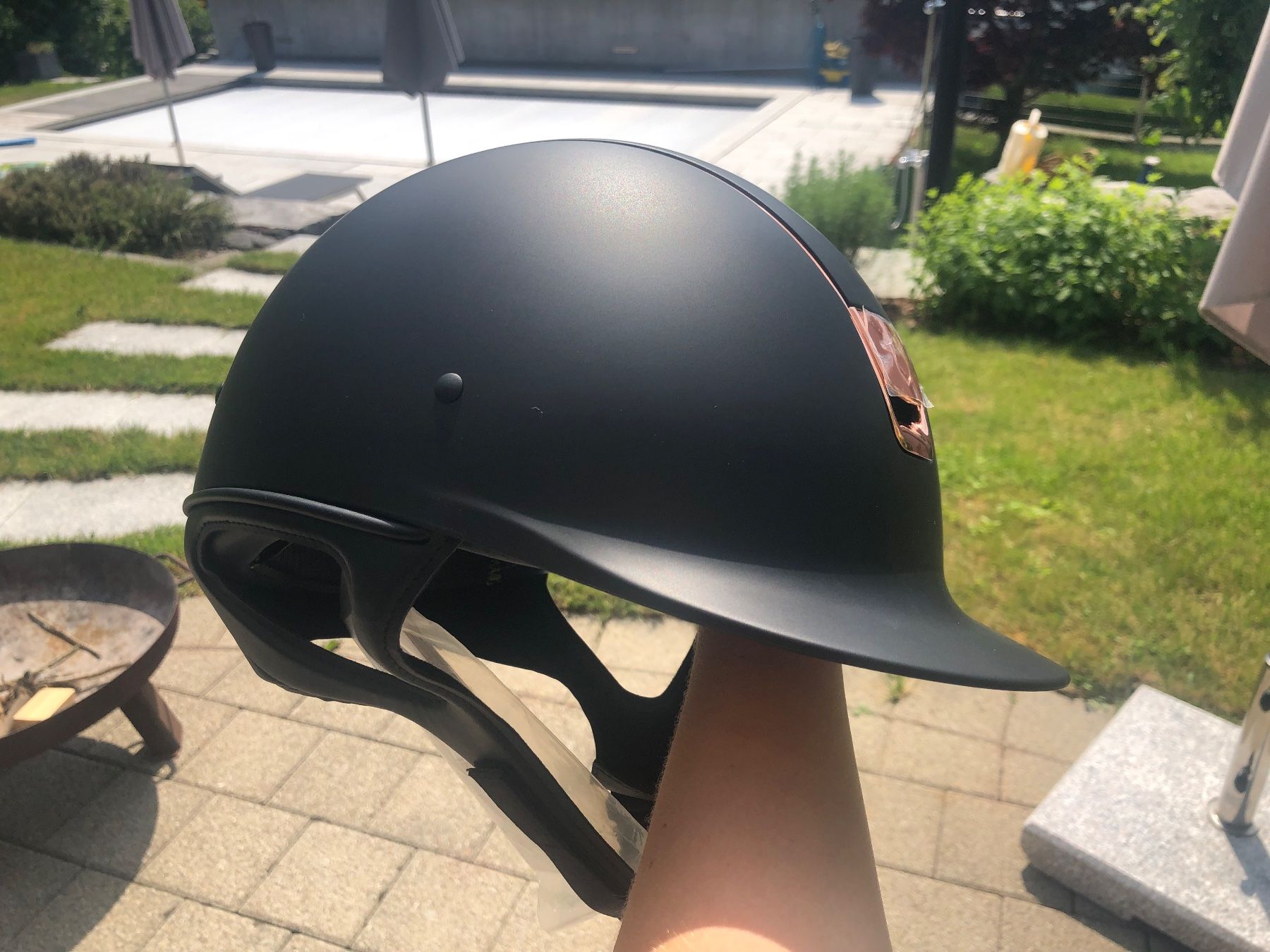 Kleidung: NEU! Samshield Reithelm 57L/rosegold – Neu und originalverpackt aus Ebikon von
