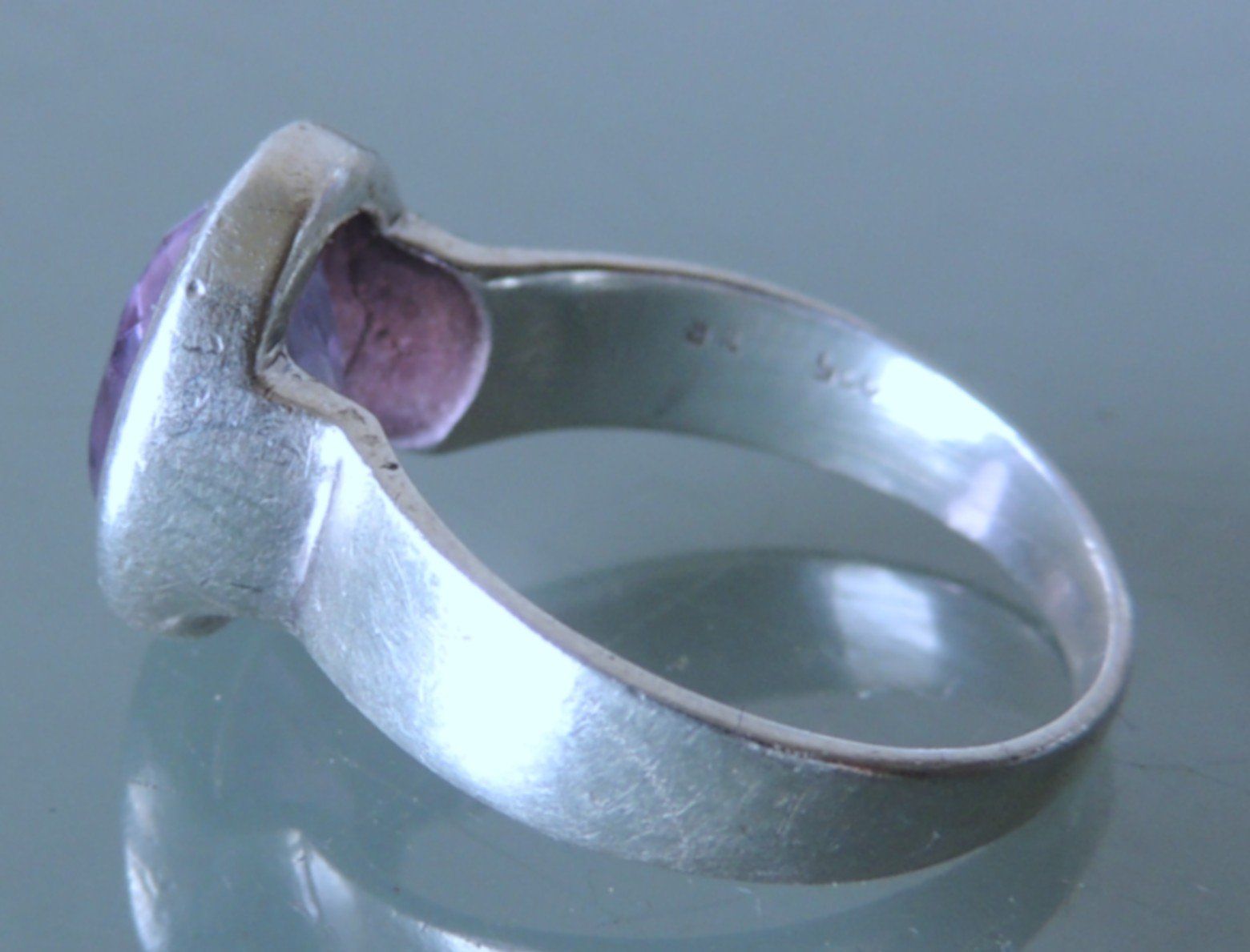 Anelli: Amethyst Silber 925 Fingerring Gr. 54 – Usato da Waldenburg venduto da schaller707 3