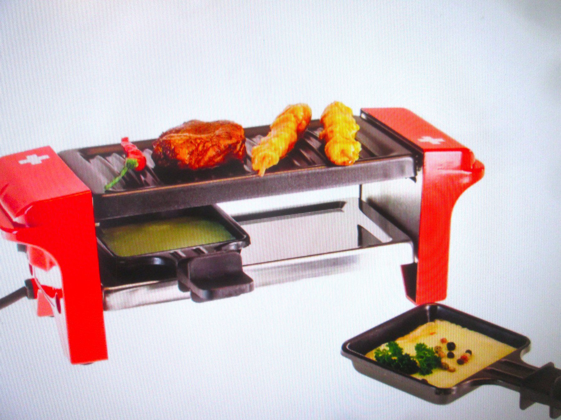 Küchengeräte: Grill-Raclette-Gerät – Gebraucht aus Sementina von babucia