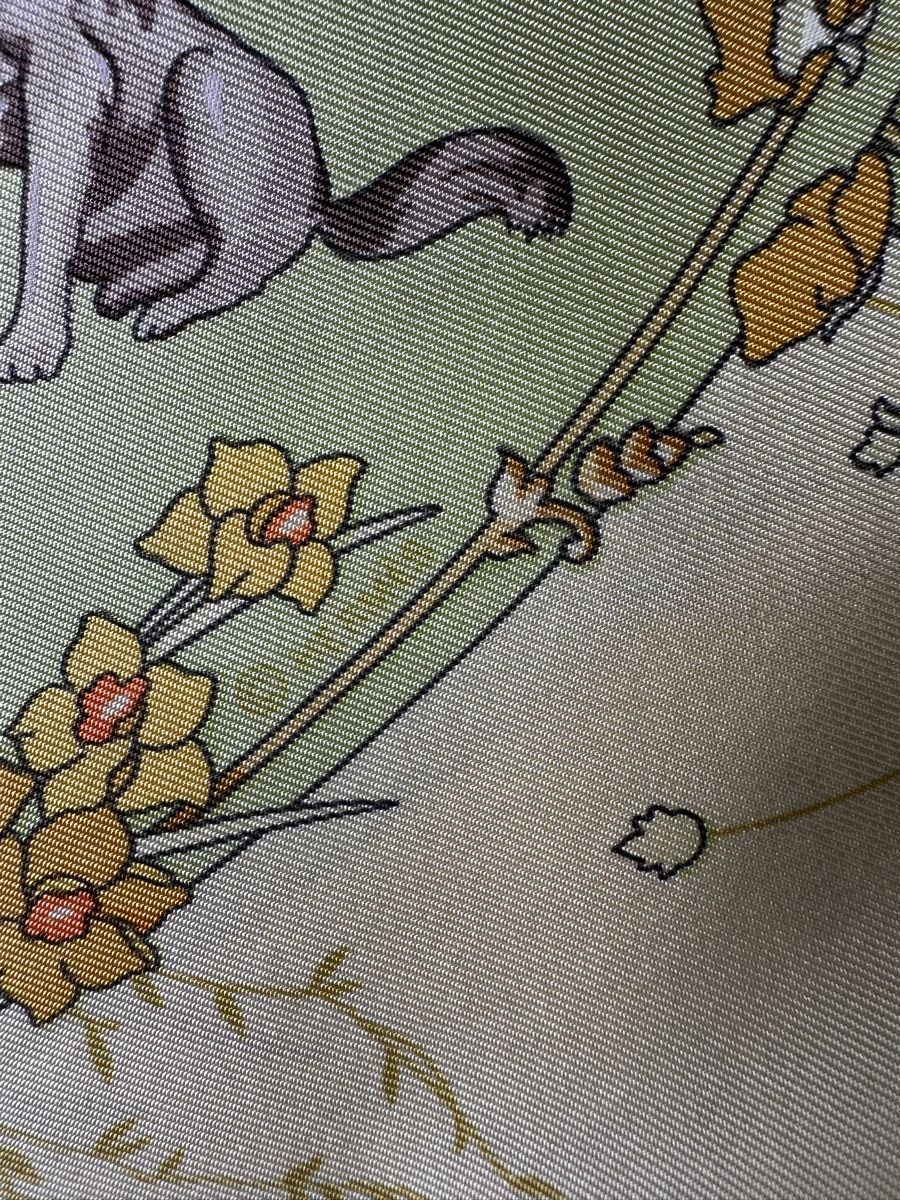 Hermès Foulards & écharpes: Hermès carré 90 Les Petits princes – Neuf (Voir description) à Genève par Allisgood 4
