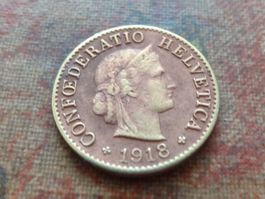 5 Rp. 1918 jaune/gelb   (C)