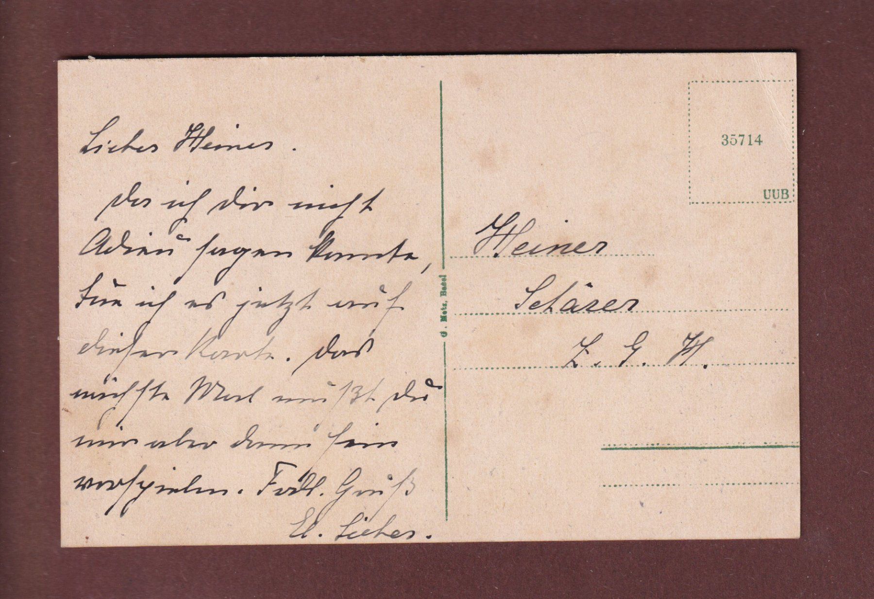 Cartes postales: BASEL - Zoologischer Garten // Eckbug // – D'occasion à Pully par nicecards 1