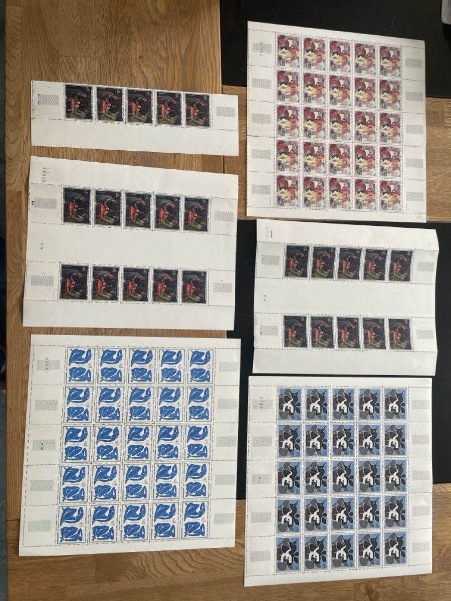 Alle Briefmarken: Bogensatz Frankreich Gemälde Postfrisch  – Gebraucht aus Roggwil TG von Lph_m9nm