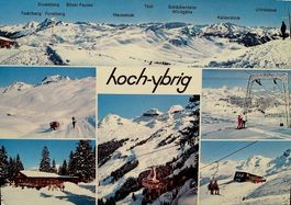 HOCH-YBRIG Luftseilbahn - Sessellift - Skilift - Pistenraupe