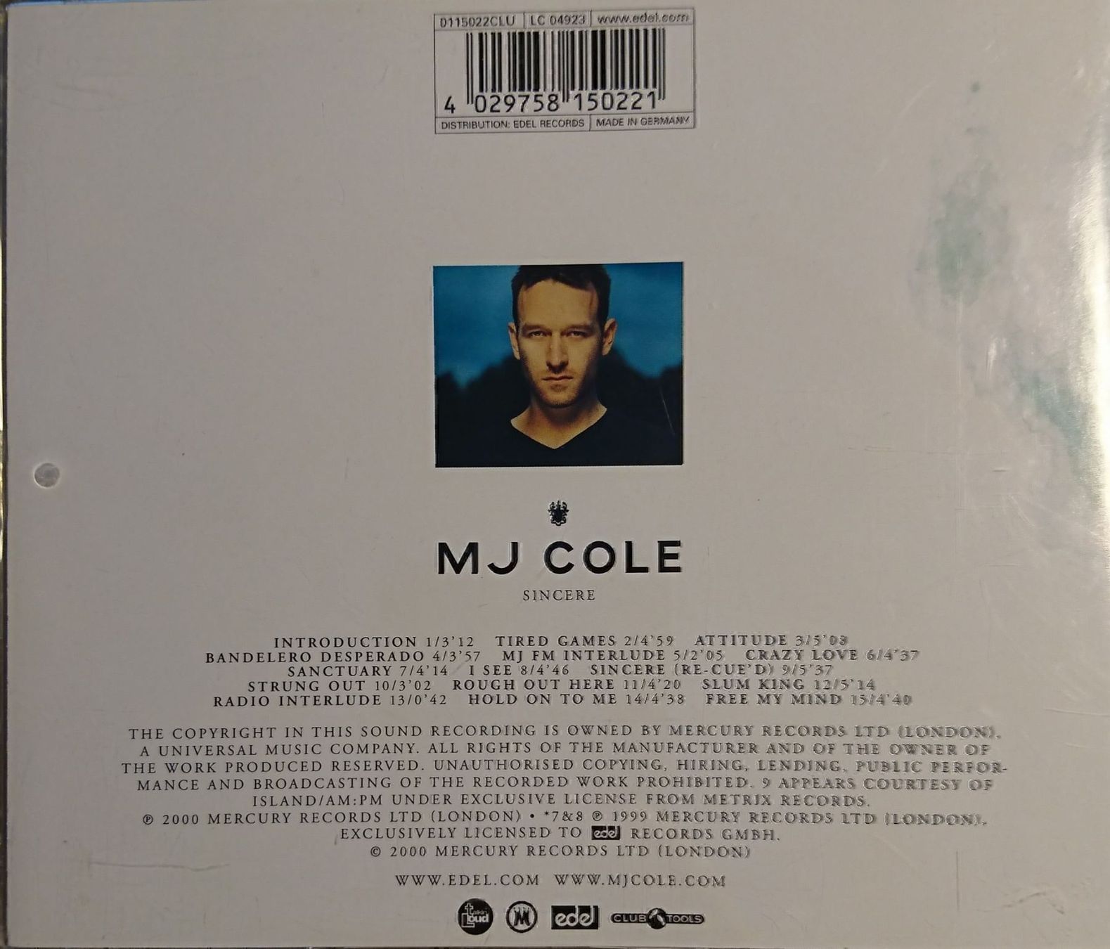 Parfums & Eau de Toilette: M J COLE Sincere – D'occasion à Zürich par Raz88 1