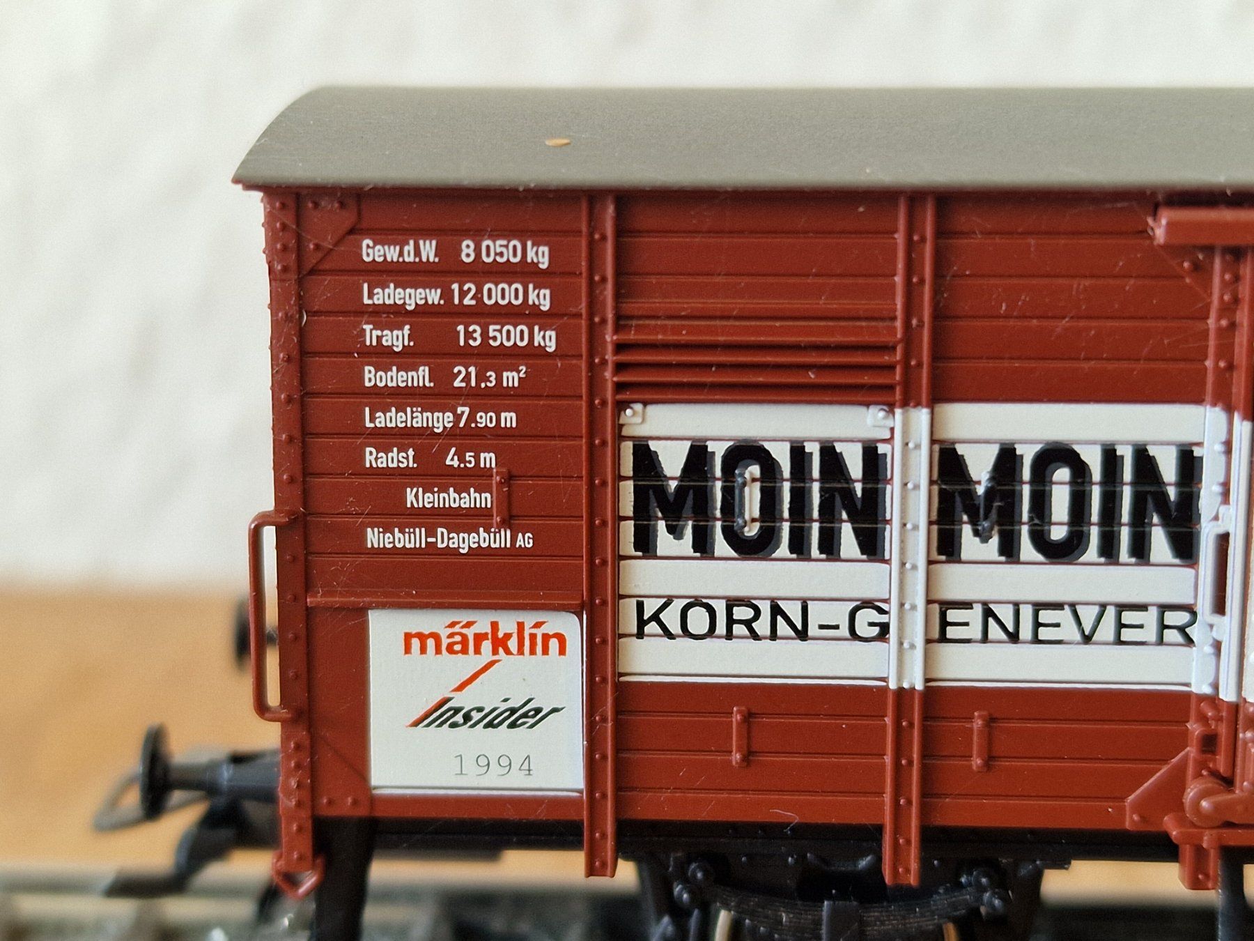 Märklin Modellini di ferrovie: Märklin Güterwagen Blanker Hans H0 – Usato da Matten b. Interlaken venduto da lor_hr9w 4