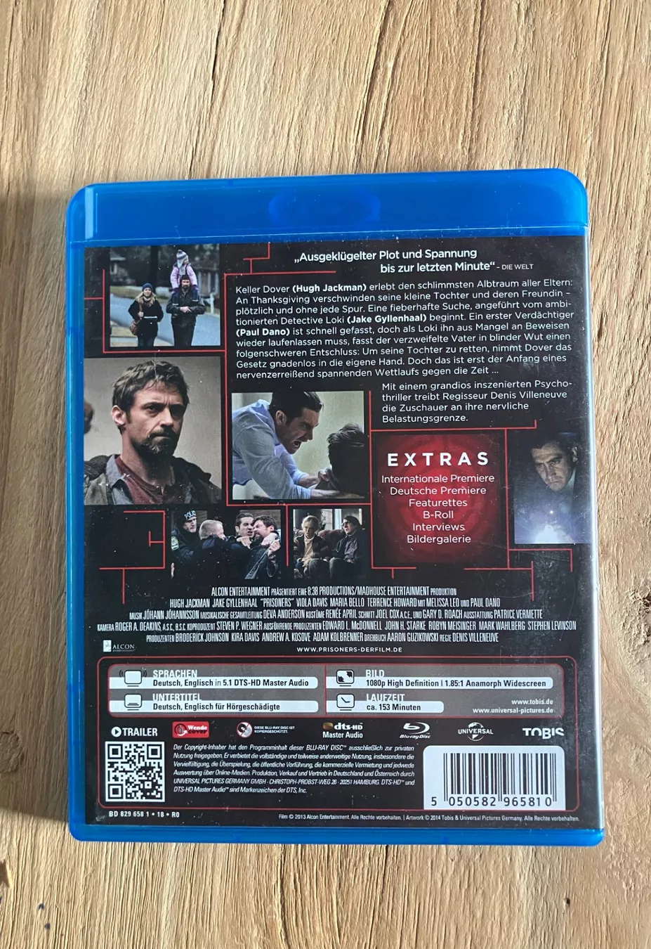 Tutti i DVDs: Blu-ray PRISONERS – Usato da Luzern venduto da severin_sch 1