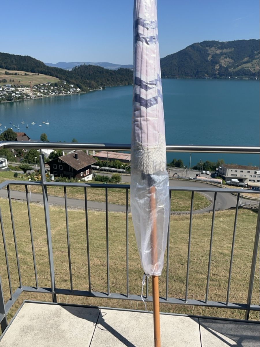 Sonnenschirme: RIVIERA MAISON Strandschirm 180cm – Gebraucht aus Immensee von Panchi4 8