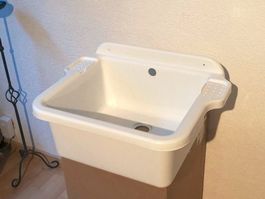 Waschtrog Ausgussbecken Waschbecken NEU