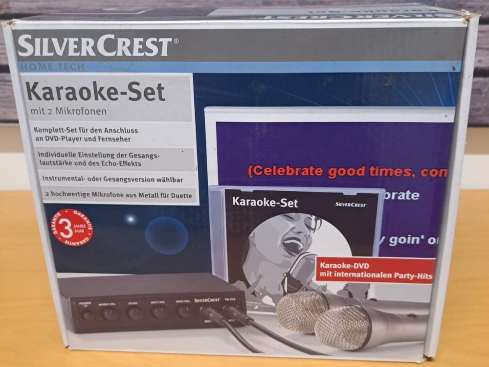 Karaoke Set Anlage Silvercrest TM210 Kaufen auf Ricardo