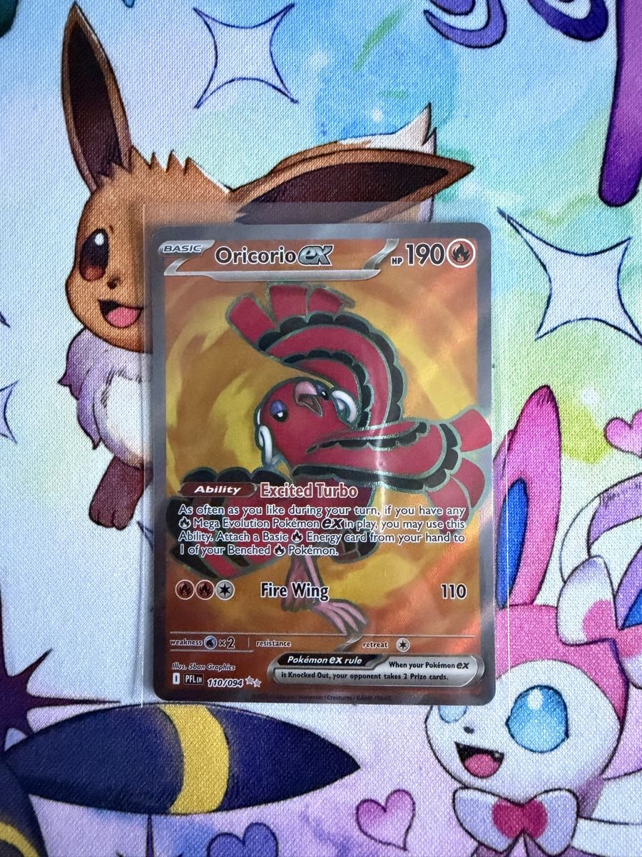 Pokémon Carte collezionabili: Pokémon Oricorio ex 110/094 PFL – Usato da Grindelwald venduto da TSG-G-Town