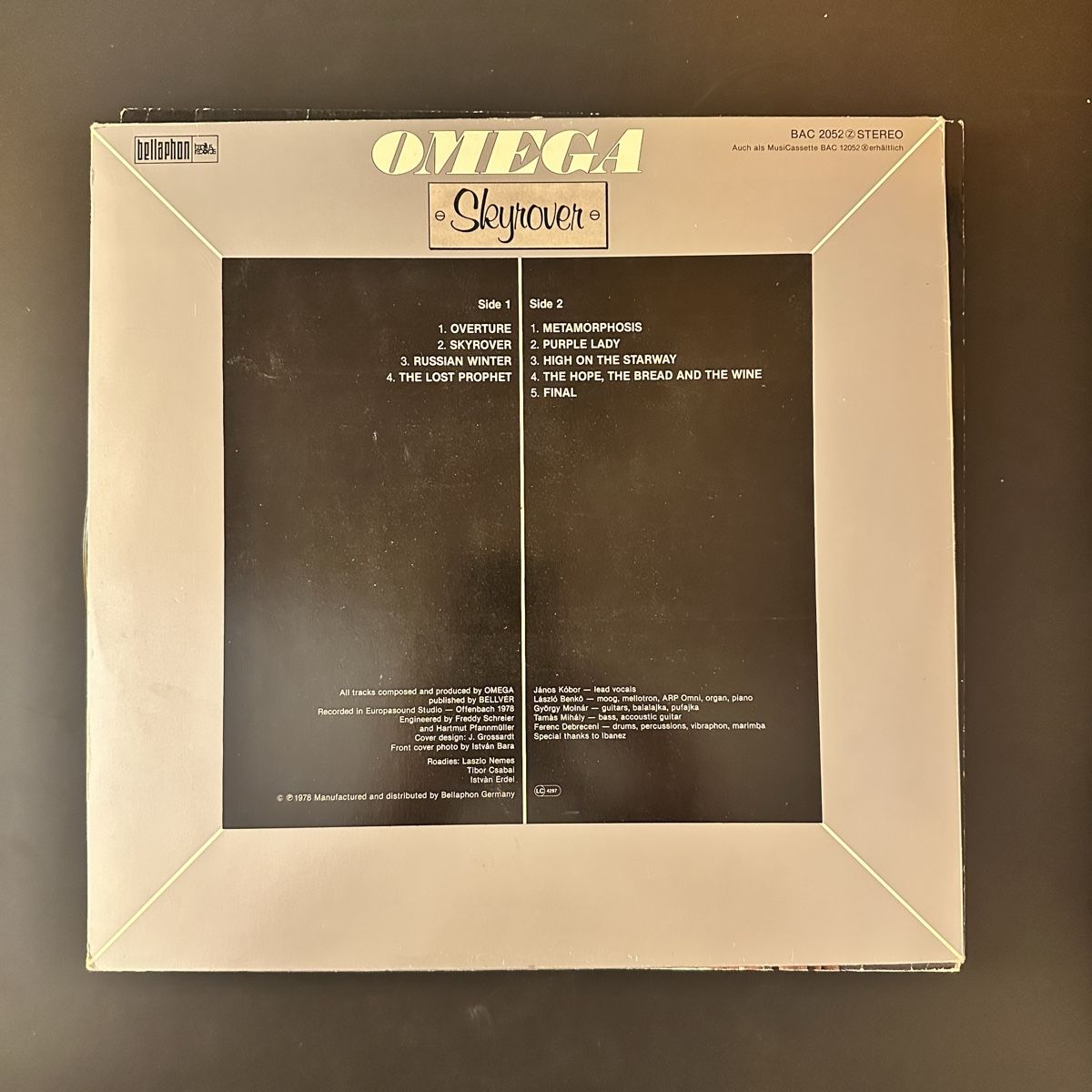 Dischi in vinile: Omega - Skyrover LP – Usato da Viganello venduto da md__2rd2 1