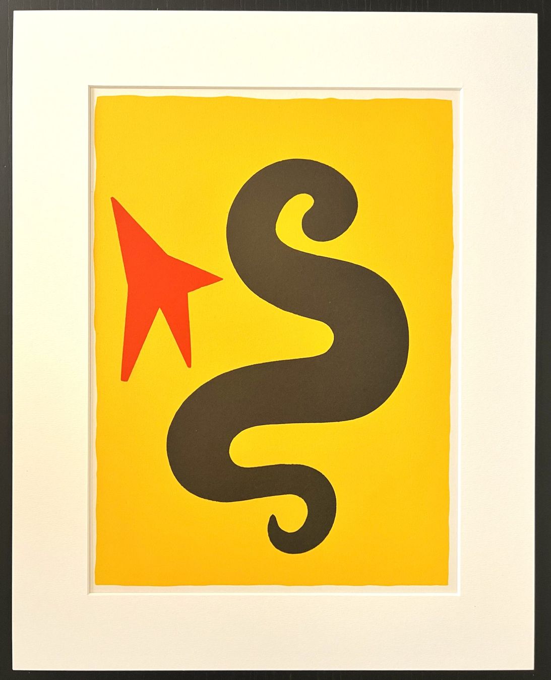 Grafica & Litografie: ALEXANDER CALDER - Original-Lithographie - 1971 – Usato da Ponte Tresa venduto da 11GalleriaAlterEgo11