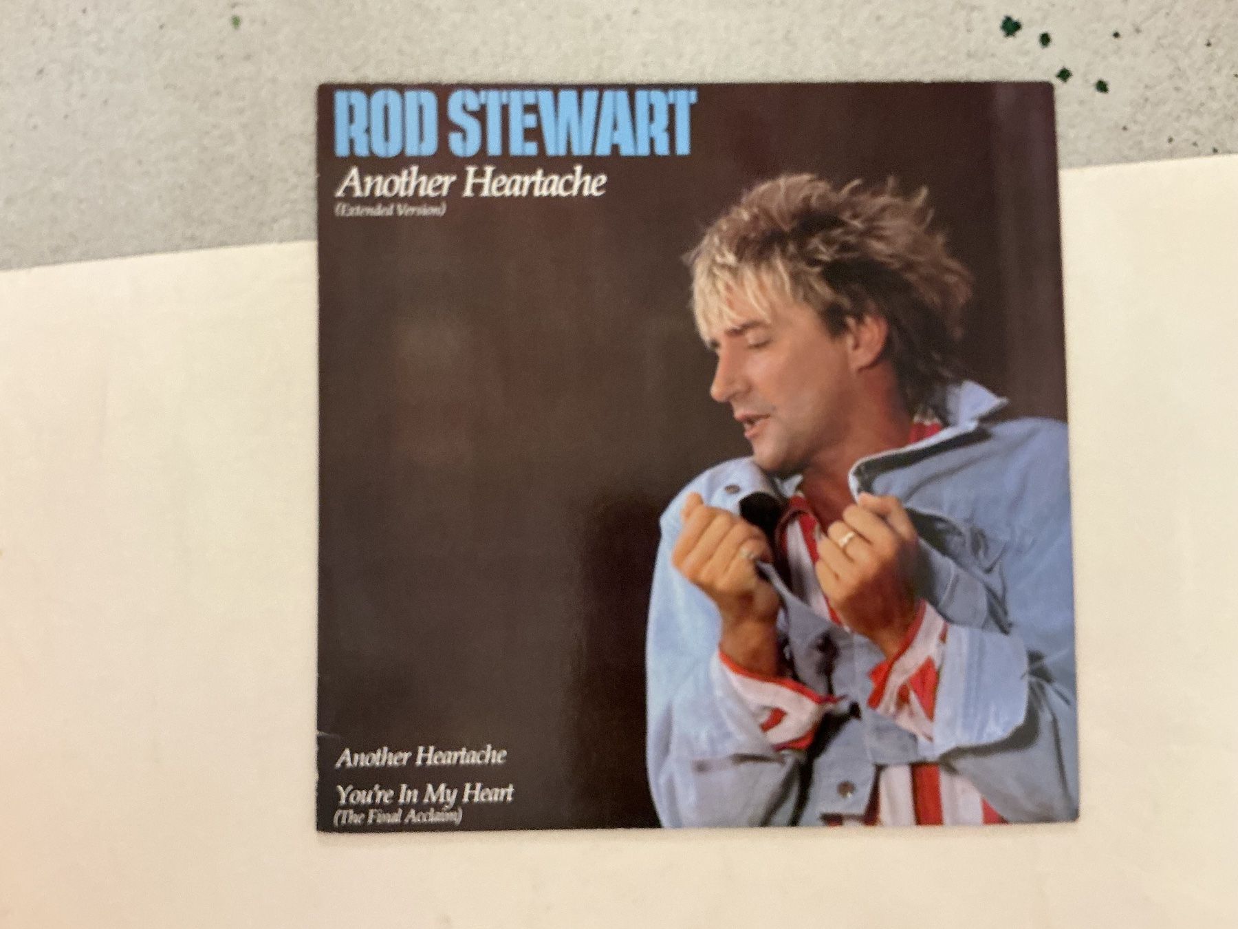 Schallplatten: Rod Stewart Maxi-Single - Another Heartache – Gebraucht aus Winterthur von Tumko-Vinyl