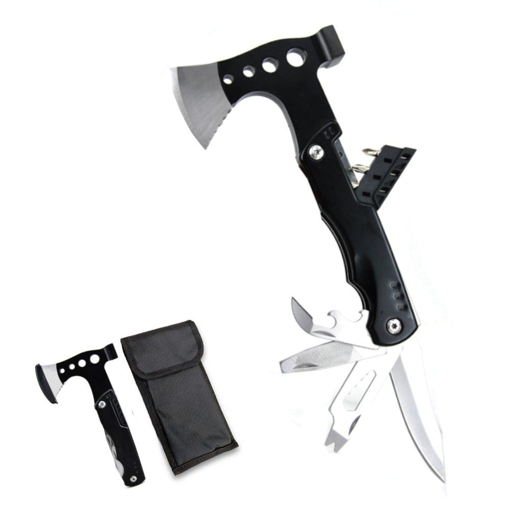 Taschenmesser: Survival Axt Hammer Camping Multitool Sackmesser Geschenk – Neu und originalverpackt aus Hundwil von Stallone5 1