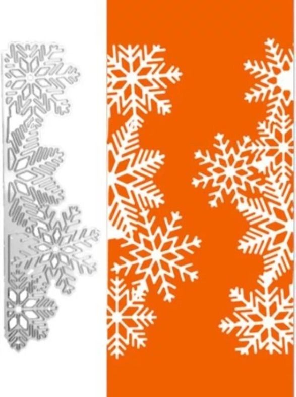 Sciablone: Stanzschablone Nr.162, Schneeflocken (Sizzix geeignet) – Nuovo e nell'imballaggio originale da Gretzenbach venduto da Fliegepilz56 2