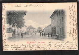 Le Sentier VD , La Place , gel. 1899