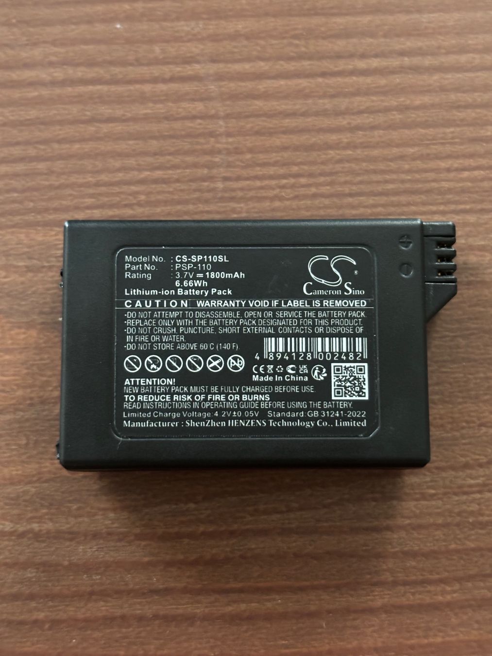 Sony Console: Sony PSP 1000 Batterie – Usato da Kloten venduto da VideospieleUndMehr