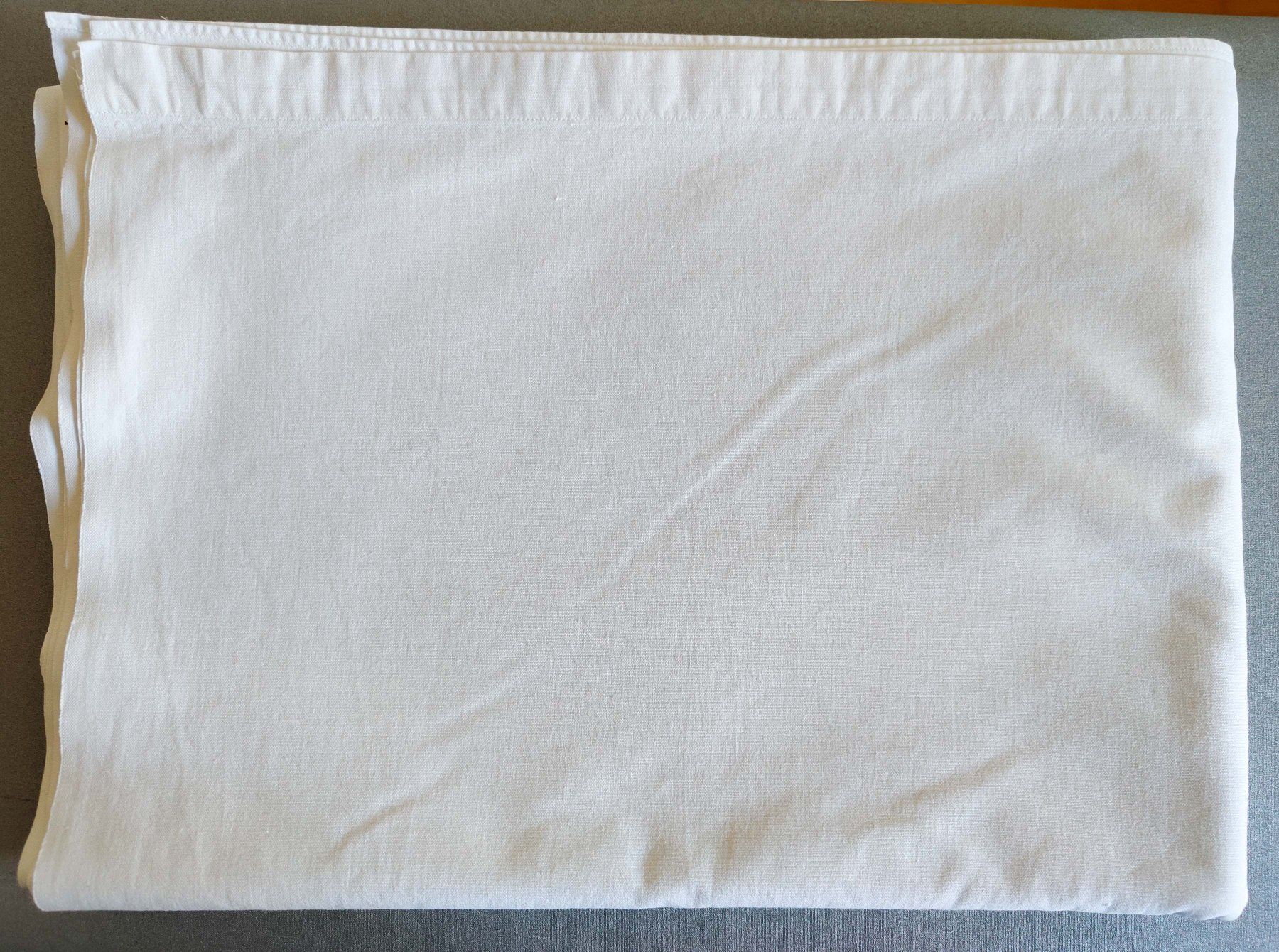 Bettwäsche: Leintuch , weiss – Gebraucht aus Basel von Sweet-Yarns01