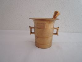 Schöner Bronze Mörser mit Stössel