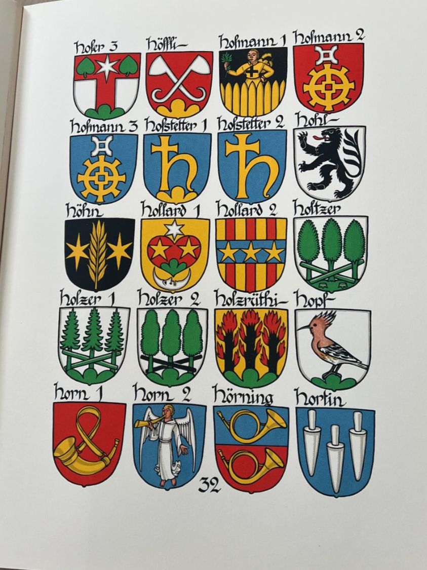 Livres: Stadt Berner Wappenbuch, 1932 – D'occasion à Worb par farben20zauber 5