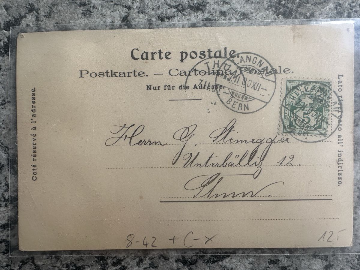 Cartes postales: Cacao Suchard Litho Sarnen – D'occasion à Wettingen par Phibras 1