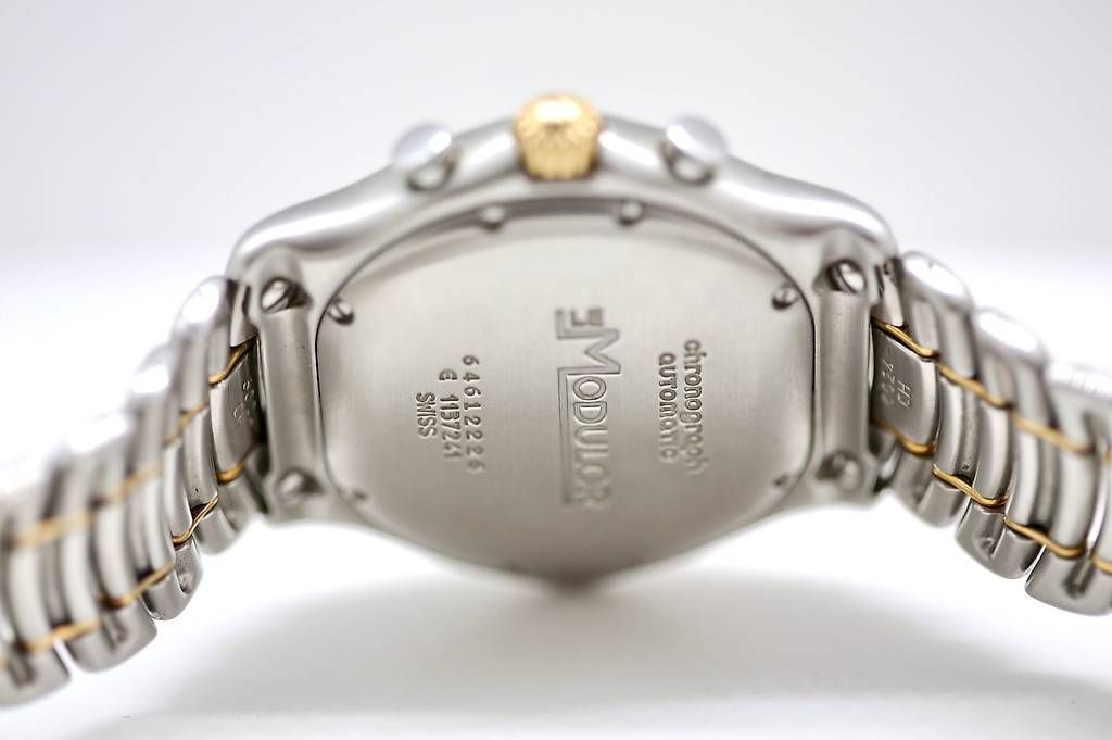Ebel Orologi: Ebel Le Modulor Chronograph Gold&Stahl – Usato da Reinach BL venduto da Han-Numismatik 4