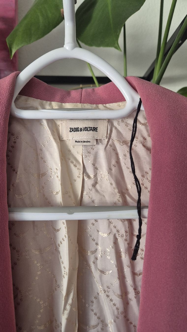 Zadig & Voltaire Completi & Tailleur: Originaler Zadig & Voltaire Blazer Rosa – Nuovo (secondo la descrizione) da St. Gallen venduto da eli_c2kr 5