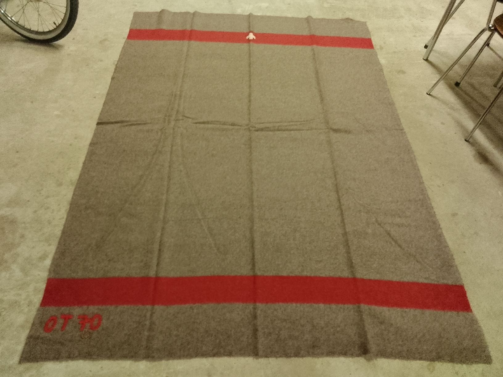 Schweizer Armee Decken:  Schweizer Armeedecke Wolldecke mit Kreuz – Gebraucht aus Trubschachen von Caddy8 4