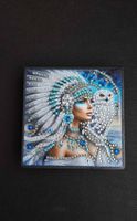 Boîte à papier pour notes diamond painting indienne neuve/No