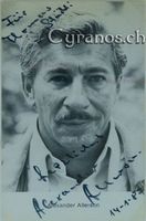 Alexander Allerson (1930) Schauspieler - Autogramm
