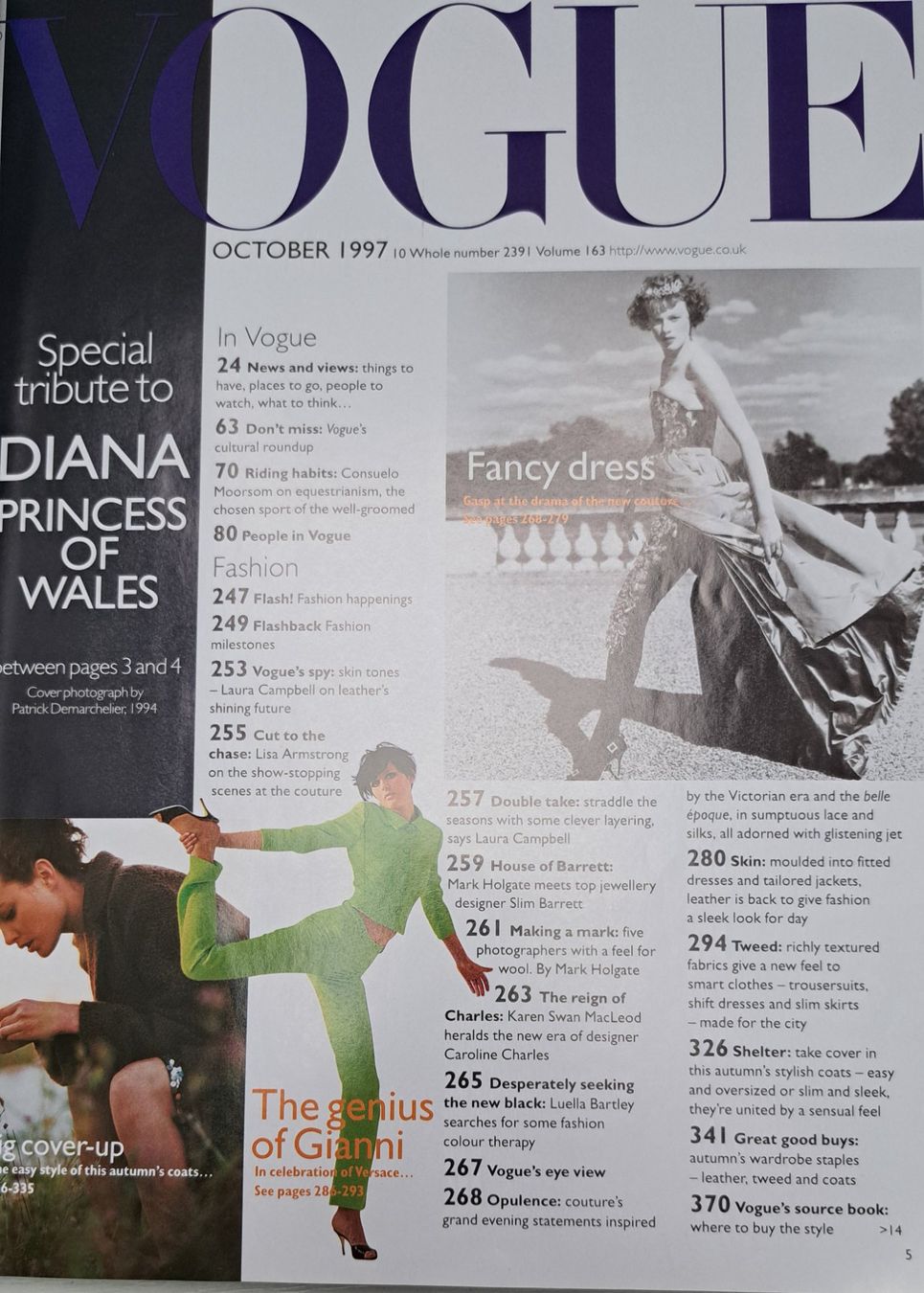 Riviste & Magazine: Vintage 1997 Lady Di Vogue Modeheft – Usato da Reutigen venduto da IrisFashion 1