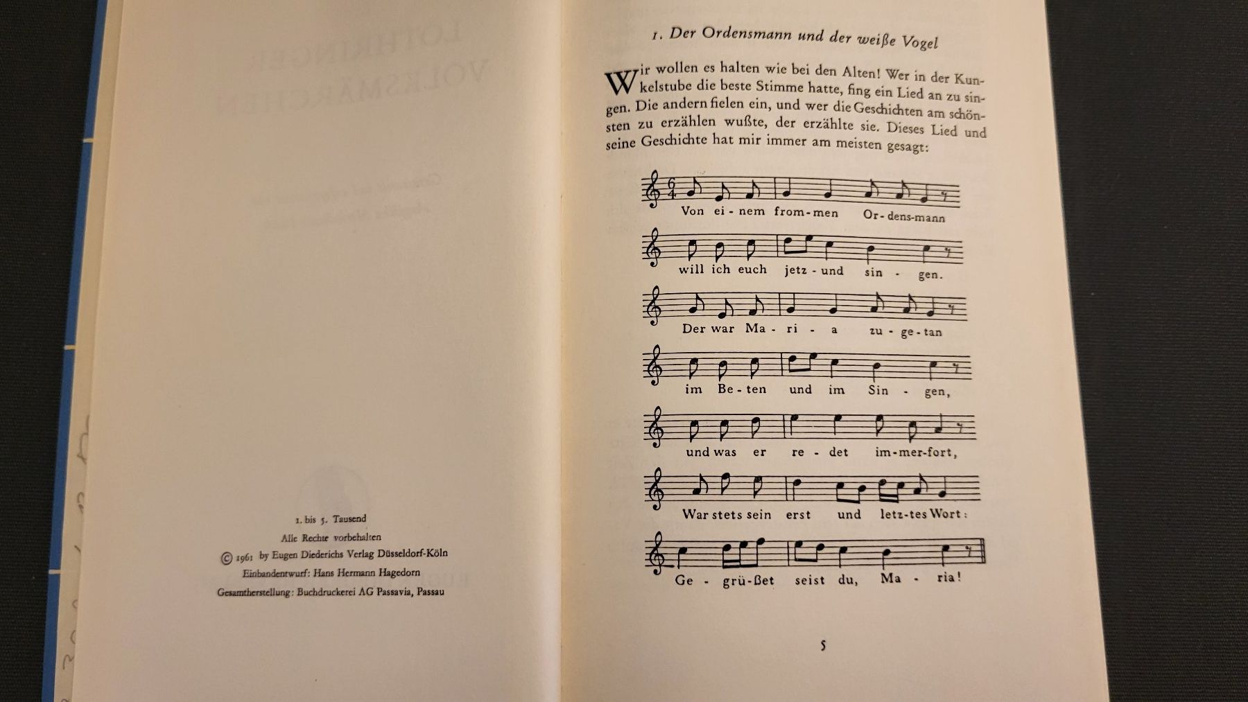 Livres: Buch LOTHRINGER VOLKSMÄRCHEN – D'occasion à Basel par spinne02 4