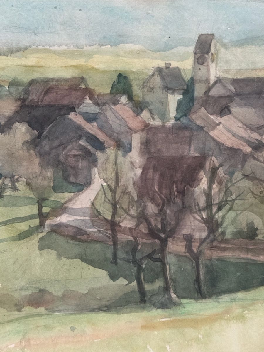 Dipinti: Gemälde, August Schmid 1948. – Usato da Biberist venduto da Momo33 1