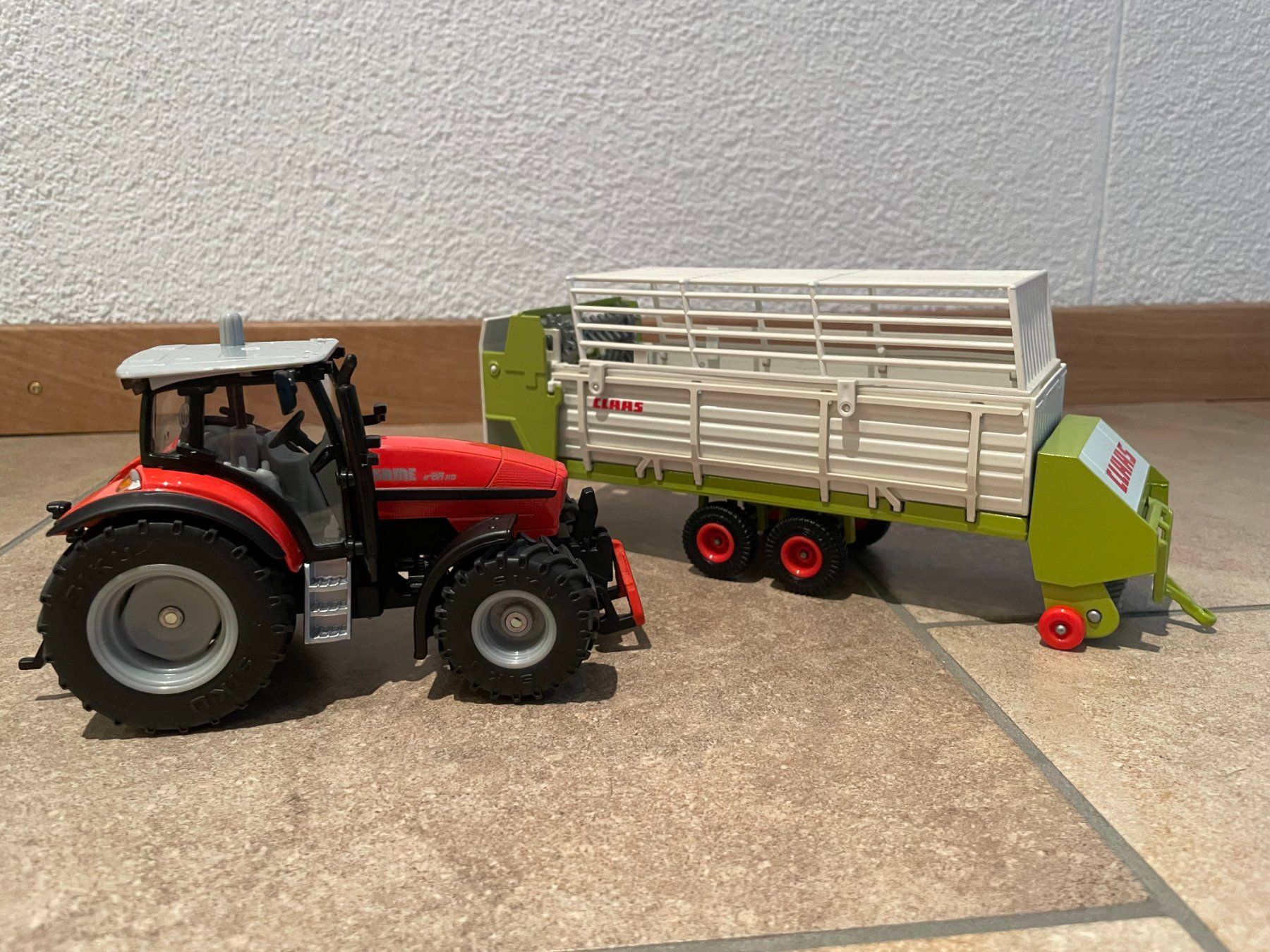 Same Traktoren: SIKU Same Iron 110 mit Claas Ladewagen – Neu und originalverpackt aus Kreuzlingen von Stefan1150 2