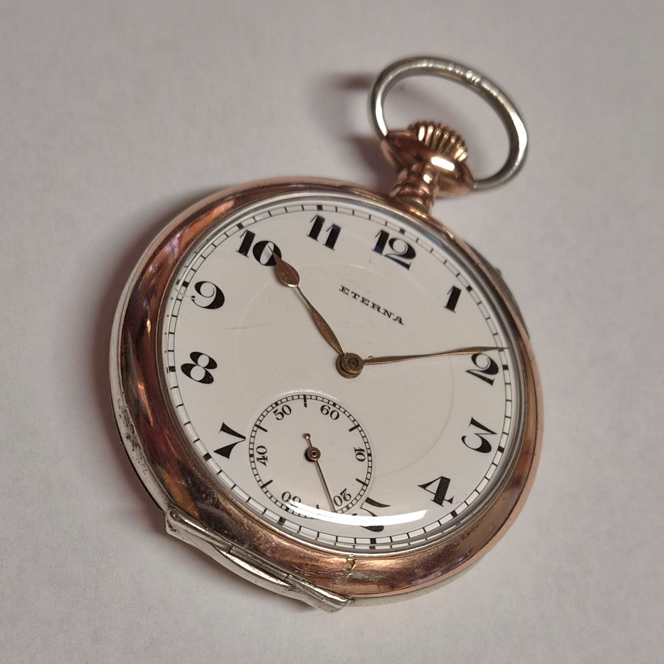 Eterna Uhren: Eterna Taschenuhr Silber 800 Vintage – Gebraucht aus Madiswil von Willys4 3