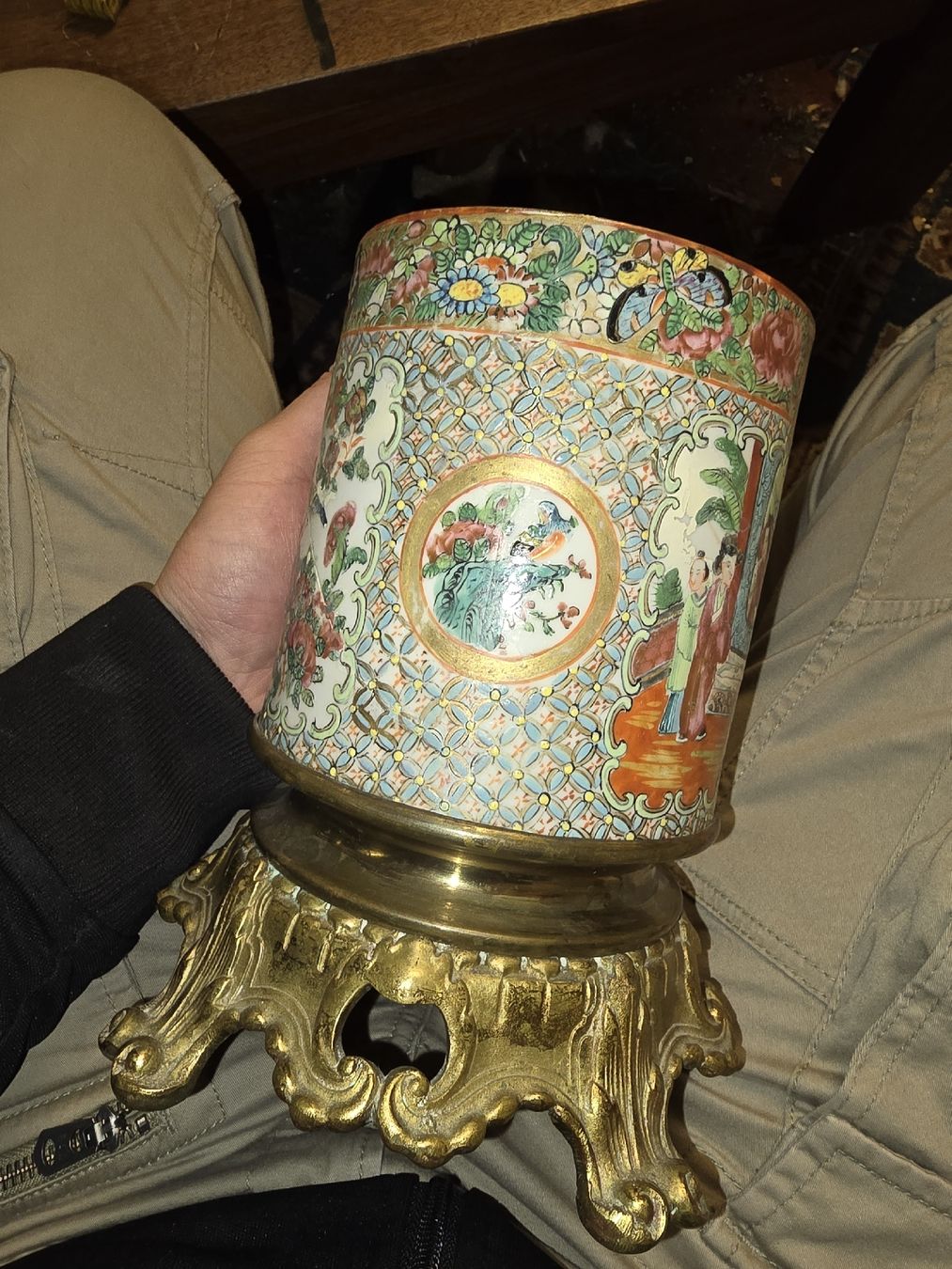 Vasi & Recipienti: Antiker Chinesischer Pinseltopf (D) – Usato da Rorschach venduto da TimelessTrading 1