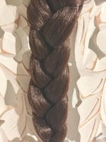🤎 Eleganter geflochtener Haarzopf & Haarklammer 40cm 🤎NEU