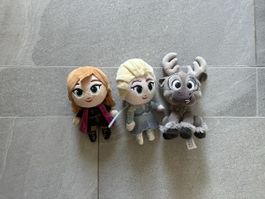 Frozen Plüschfiguren Anna Elsa und Sven 3er Set 