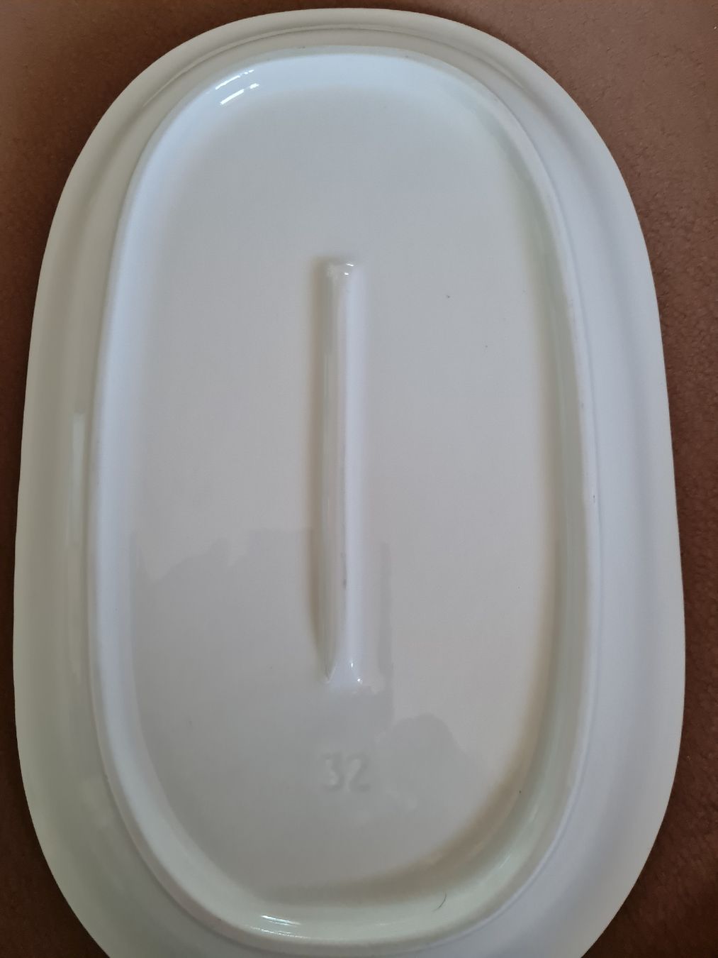 Rössler Plateaux: Rössler Servierplatte mit rotem Randneu – Neuf (Voir description) à Münsingen par Cuci31 1