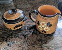 Zuckerdose & Rahmkrüglein Original Schweizer Handwerkskunst