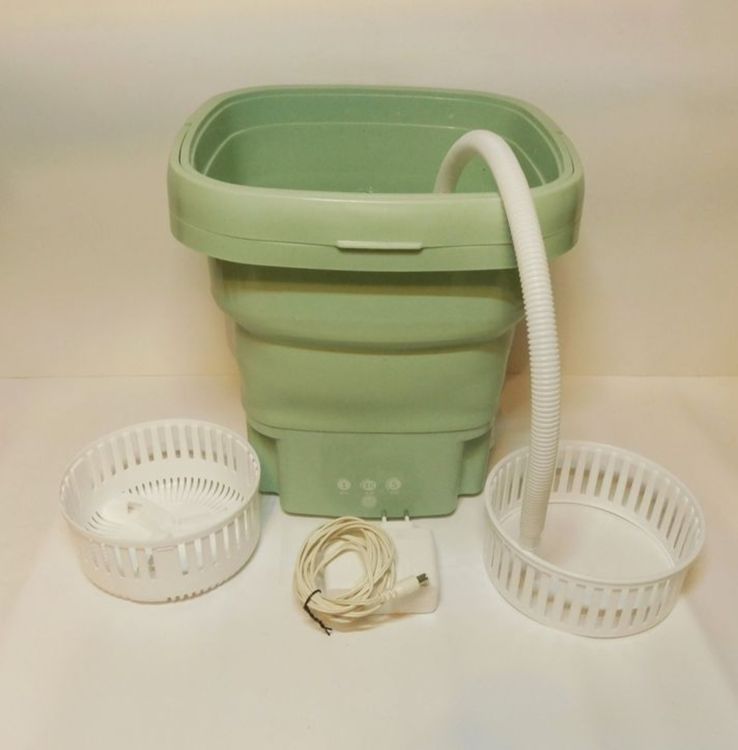 Tragbare Mini-Waschmaschine Faltbar - 13L Für Unterwäsche & Babykleidung