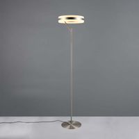 LED Stehleuchte, Nickel, Dimmbar,40 cm