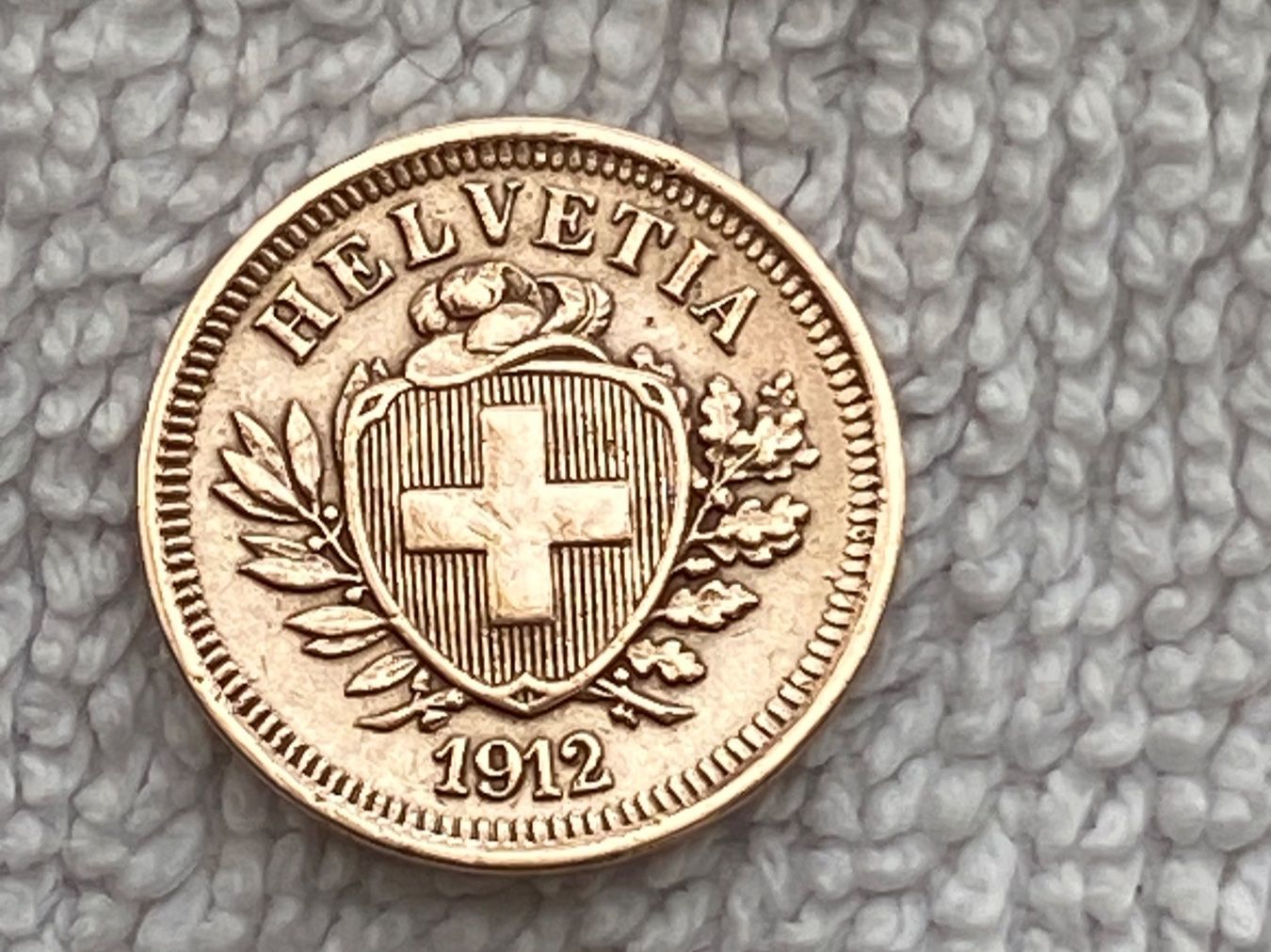 Tutti le monete: 1 centime/Rappen 1912 – Usato da Nyon venduto da Ilmi09