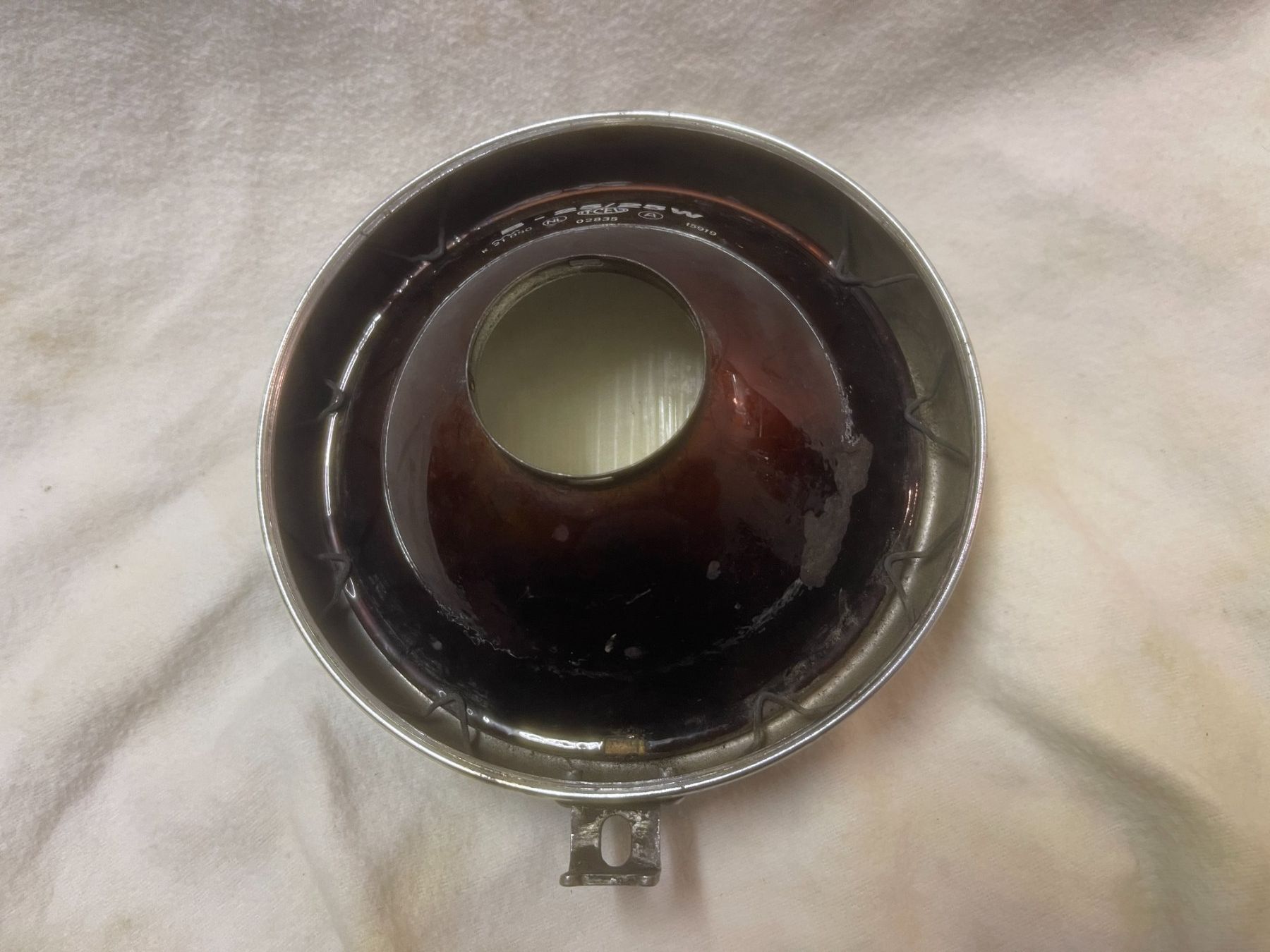 Scheinwerfer: Lampenring verchromt mit Glas und Reflektor – Gebraucht aus Nänikon von Howi6 1
