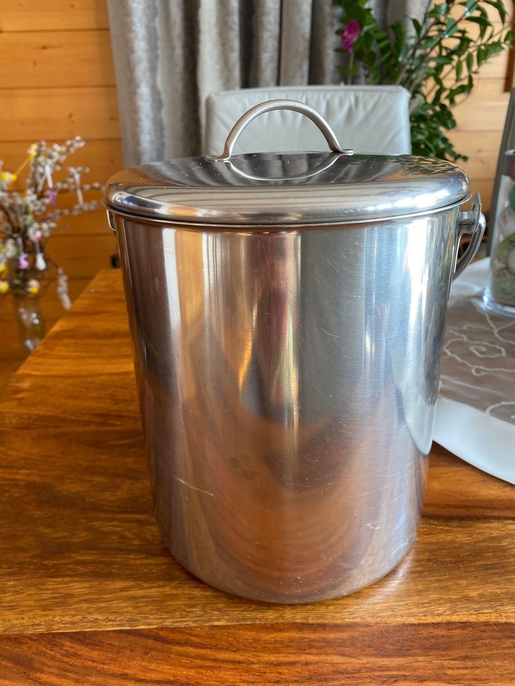 Sonstiges für Haushalt & Wohnen: Milchkesseli/Kanne swiss-made NSN18-8 INOX mit Deckel 5 Lit. – Gebraucht aus Stein AR von claire009 2